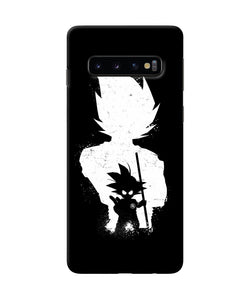 Goku Night Little Character Samsung S10 Back Cover