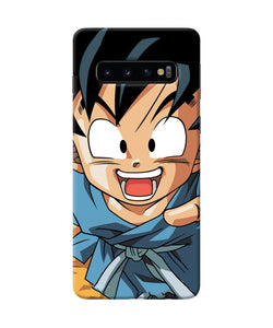 Goku Z Character Samsung S10 Back Cover