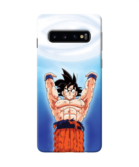 Goku Super Saiyan Power Samsung S10 Back Cover