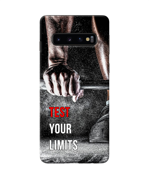 Test Your Limit Quote Samsung S10 Back Cover