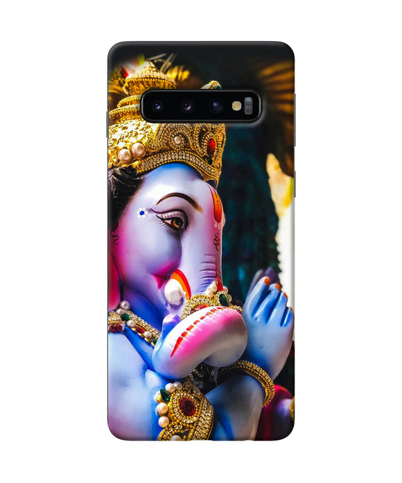 Lord Ganesh Statue Samsung S10 Back Cover