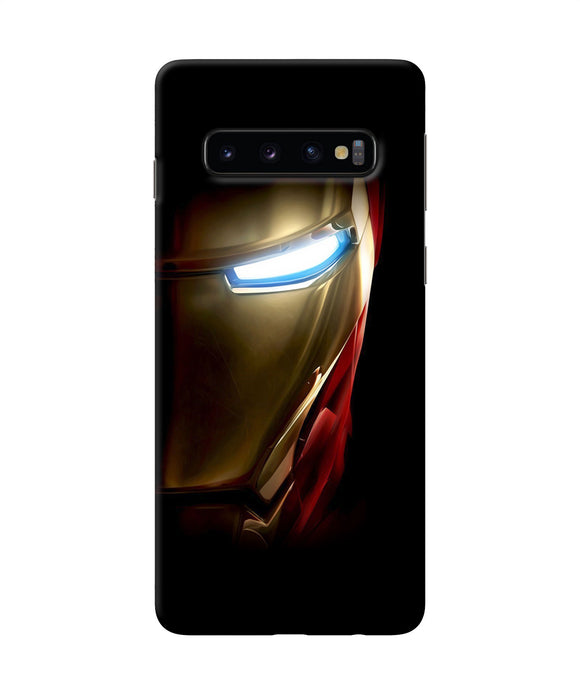 Ironman Half Face Samsung S10 Back Cover