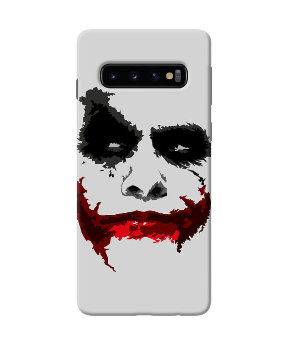 Joker Dark Knight Red Smile Samsung S10 Back Cover