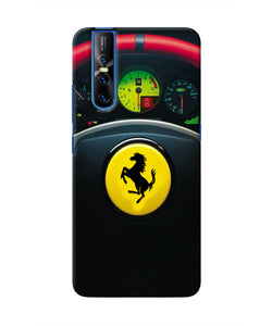 Ferrari Steeriing Wheel Vivo V15 Pro Real 4D Back Cover