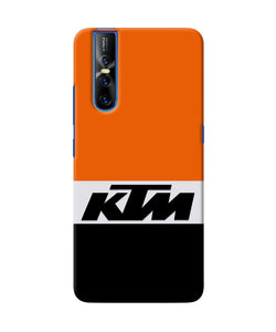 KTM Colorblock Vivo V15 Pro Real 4D Back Cover