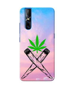 Weed Dreamy Vivo V15 Pro Real 4D Back Cover
