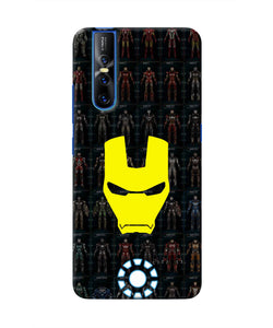 Iron Man Suit Vivo V15 Pro Real 4D Back Cover