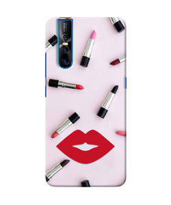 Lips Lipstick Shades Vivo V15 Pro Real 4D Back Cover