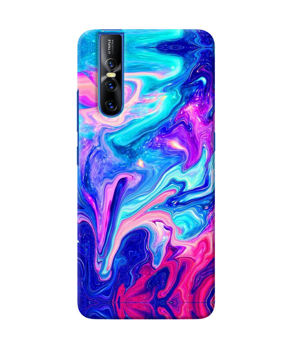 Abstract Colorful Water Vivo V15 Pro Back Cover