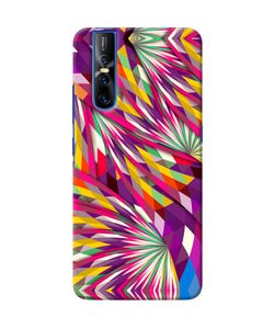 Abstract Colorful Print Vivo V15 Pro Back Cover