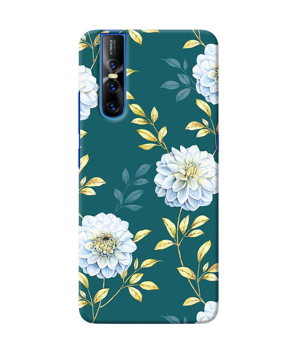 Flower Canvas Vivo V15 Pro Back Cover