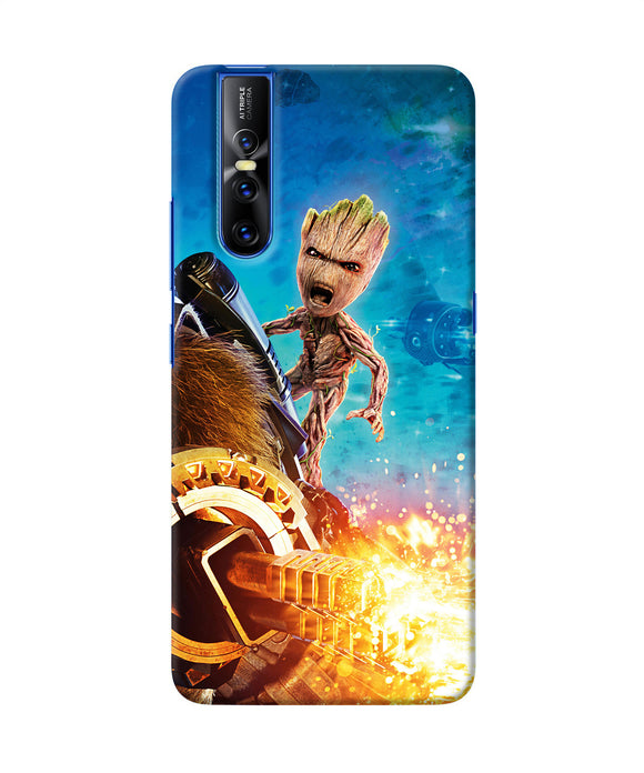 Groot Angry Vivo V15 Pro Back Cover