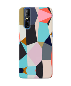 Abstract Colorful Shapes Vivo V15 Pro Back Cover