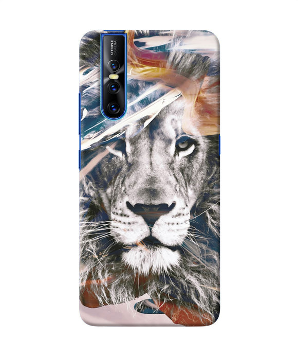 Lion Poster Vivo V15 Pro Back Cover