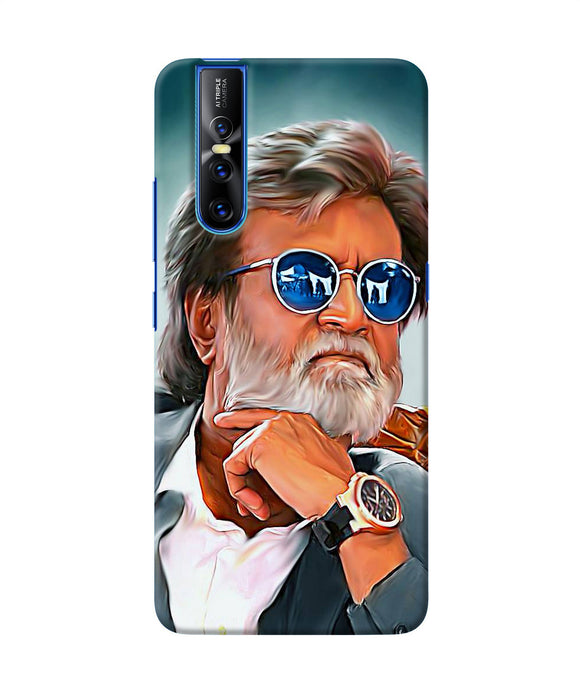 Rajnikant Painting Vivo V15 Pro Back Cover