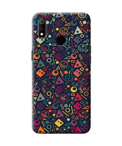 Geometric Abstract Realme 3 Back Cover