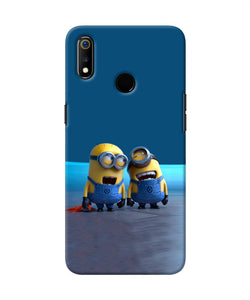 Minion Laughing Realme 3 Back Cover