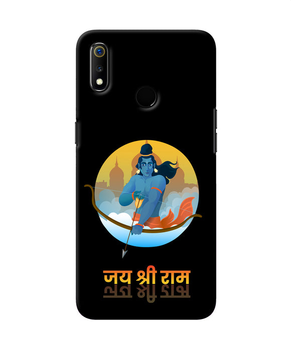 Black Jay Shree Ram Realme 3 Back Cover