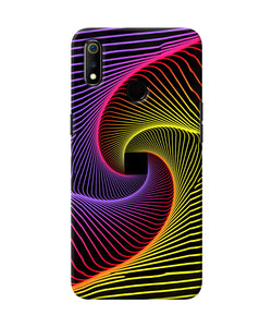 Colorful Strings Realme 3 Back Cover