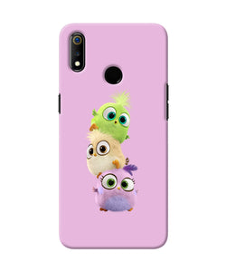 Cute Little Birds Realme 3 Back Cover