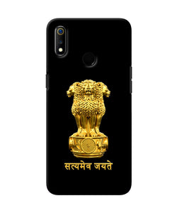 Satyamev Jayate Golden Realme 3 Back Cover