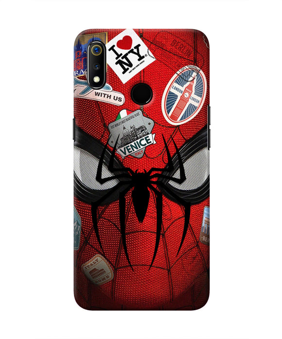 Spiderman Far from Home Realme 3 Real 4D Back Cover