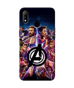 Avengers Superheroes Realme 3 Real 4D Back Cover