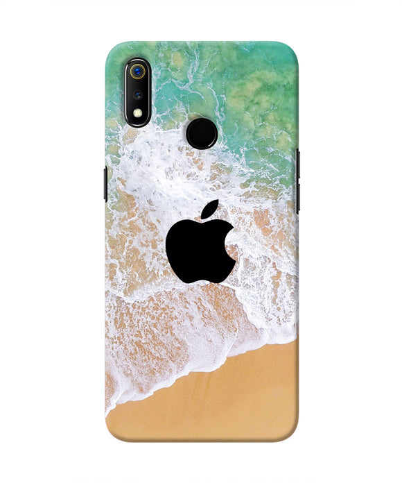 Apple Ocean Realme 3 Real 4D Back Cover