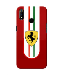 Ferrari Art Realme 3 Real 4D Back Cover
