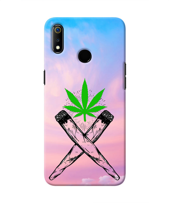 Weed Dreamy Realme 3 Real 4D Back Cover