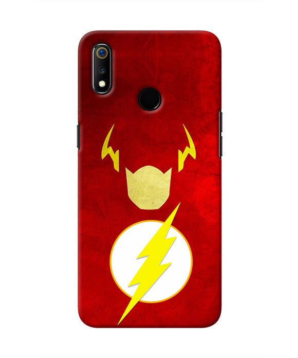 Flash Character Realme 3 Real 4D Back Cover