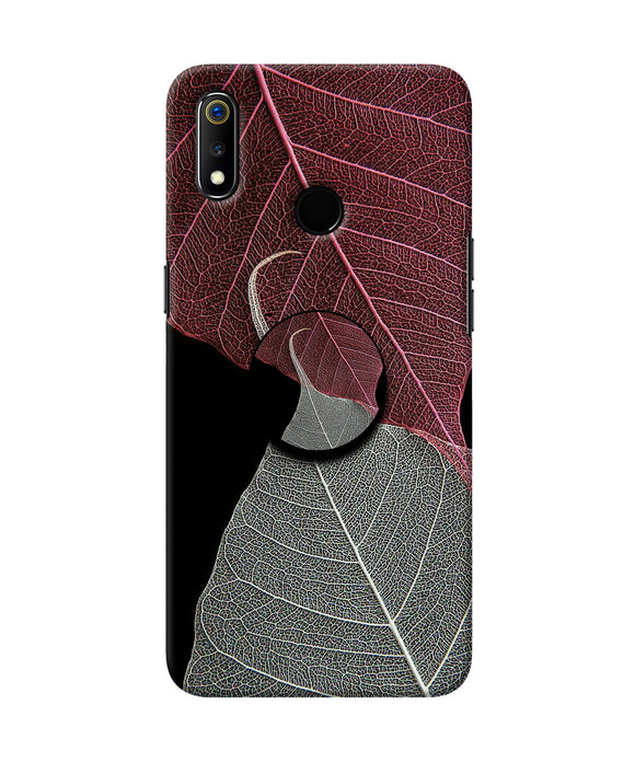 Leaf Pattern Realme 3 Pop Case