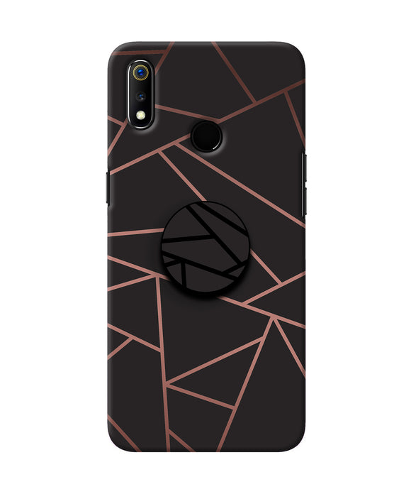 Geometric Pattern Realme 3 Pop Case