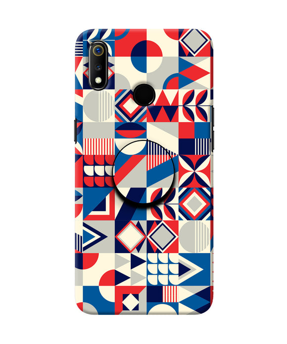 Colorful Pattern Realme 3 Pop Case