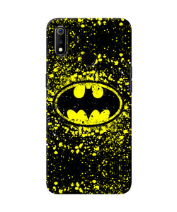 Batman Last Knight Print Yellow Realme 3 Back Cover