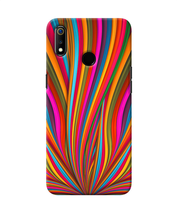 Colorful Pattern Realme 3 Back Cover