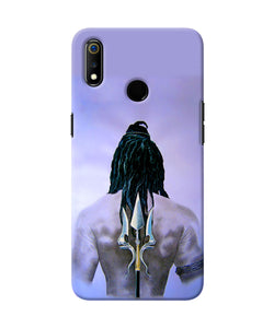 Lord Shiva Back Realme 3 Back Cover