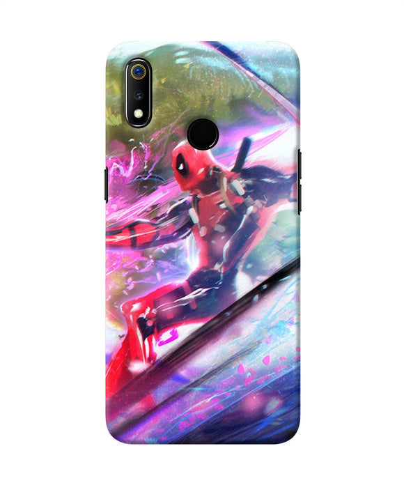 Deadpool Super Hero Realme 3 Back Cover