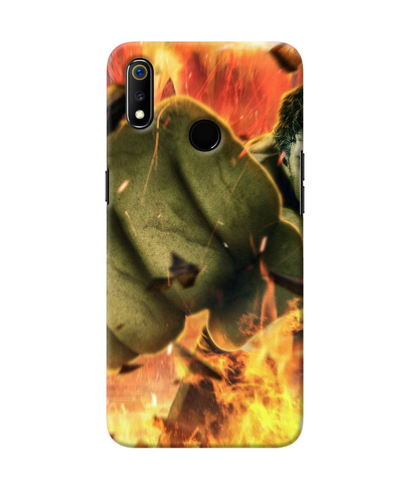 Hulk Smash Realme 3 Back Cover