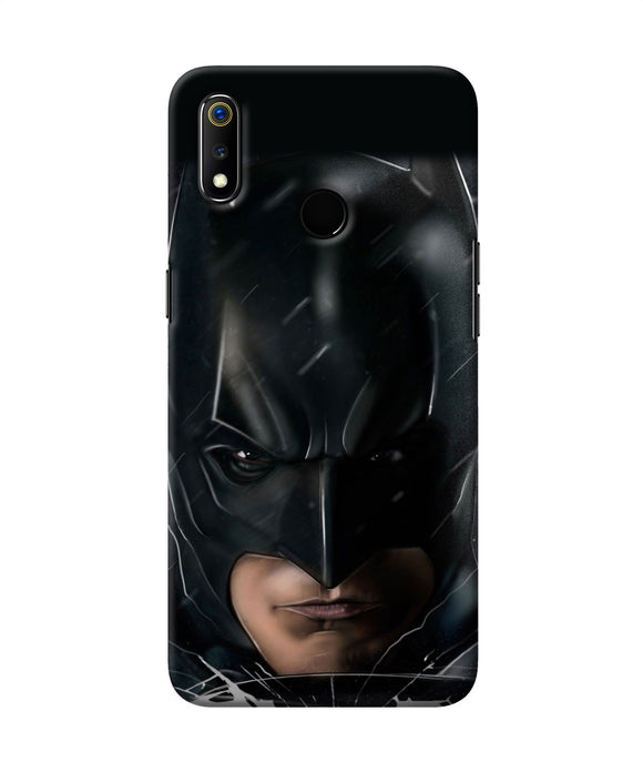 Batman Black Mask Realme 3 Back Cover