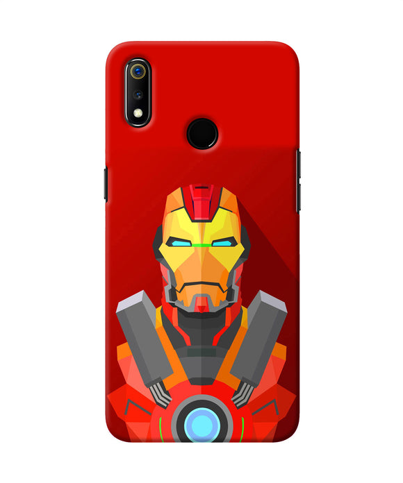 Ironman Print Realme 3 Back Cover