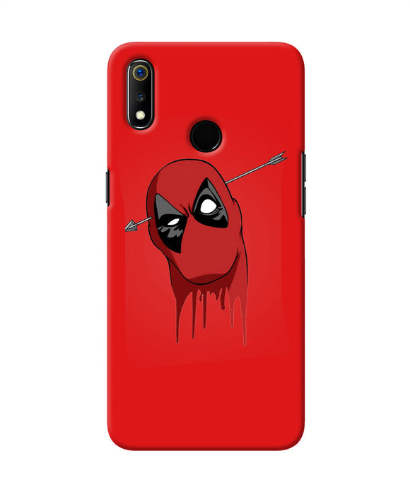 Funny Deadpool Realme 3 Back Cover