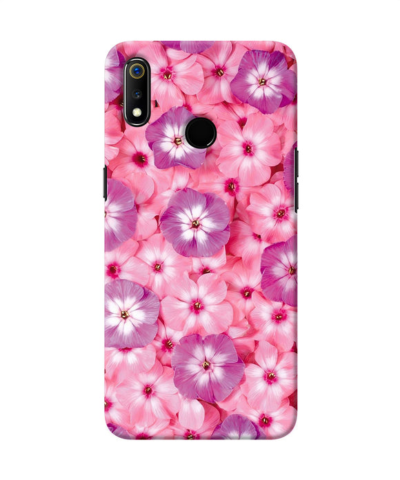 Natural Pink Flower Realme 3 Back Cover