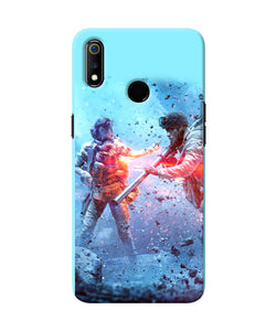 Pubg Water Fight Realme 3 Back Cover