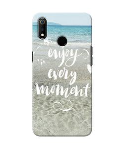 Enjoy Every Moment Sea Realme 3 Back Cover