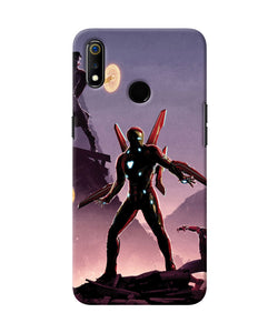 Ironman On Planet Realme 3 Back Cover