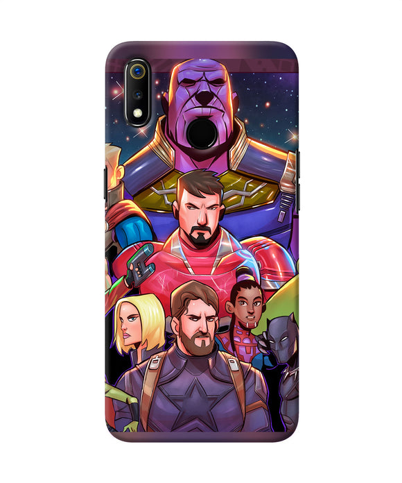 Avengers Animate Realme 3 Back Cover