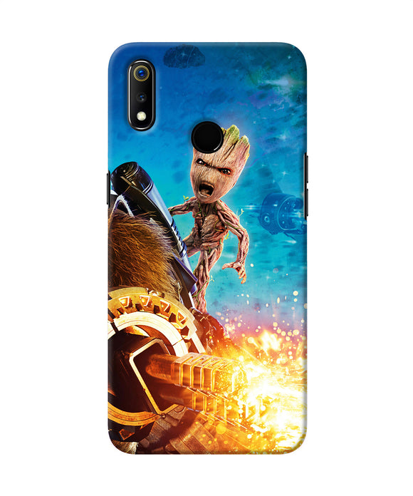 Groot Angry Realme 3 Back Cover