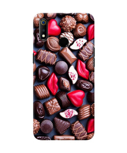 Valentine Special Chocolates Realme 3 Back Cover