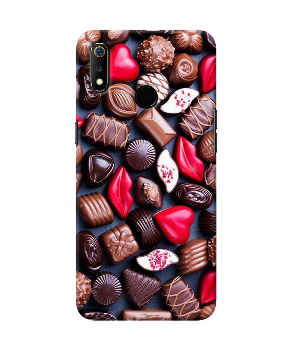 Valentine Special Chocolates Realme 3 Back Cover